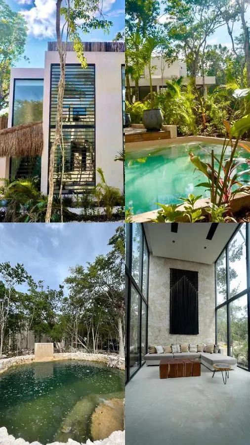 Villa Xuncari En El Corazon De La Selva 图卢姆 墨西哥